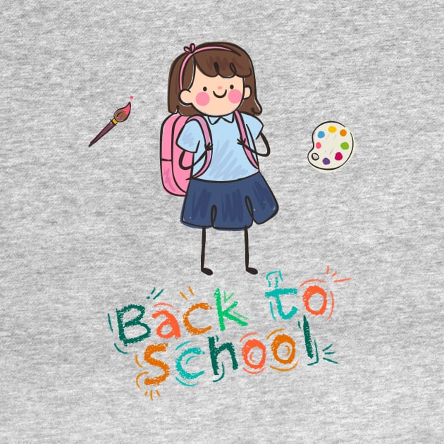 Welcome Back to School T Shirt - Tee for Teachers & Students by Trendy_Designs